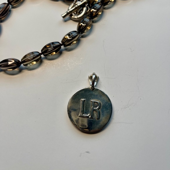 Lucas Robert Smoky Quartz Necklace with Dragonfly Enhancer - Picture 10 of 10